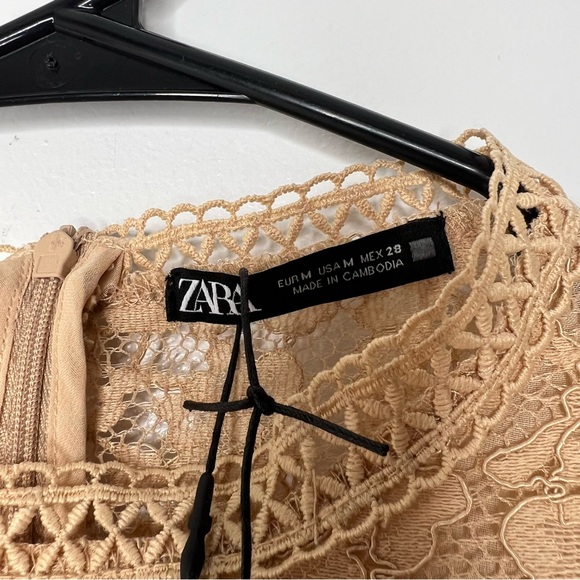 Zara Lace Long Sleeve Top - Picture 6 of 7
